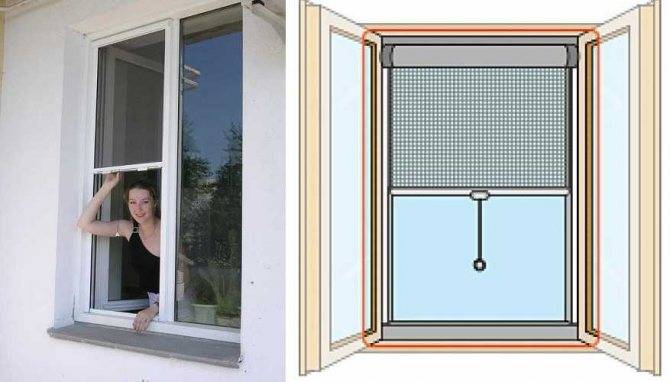 Как вставить сетку в окно: установка москитной сетки на пвх окно